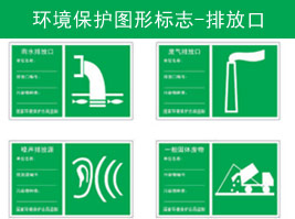 環境保護圖形標志-排放口
